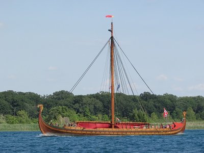 Sails down.