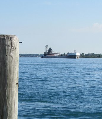2016-07-23a Victory & Kubler.jpg (103.75 KiB) Viewed 1788 times My first sighting of the day was tug Victory and barge James L. Kuber down-bound to Toledo.