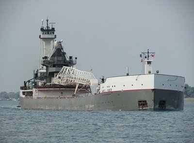 Tug Victory and barge James L. Kuber.