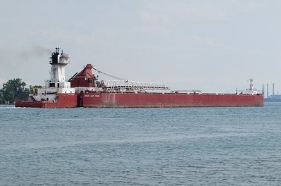 Tug Joyce VanEnkevort and barge Great Lakes Trader headed to Cleveland.