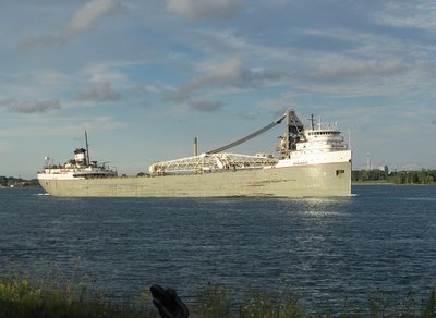 Saginaw, late in the day, down-bound to Cleveland.
