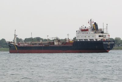 Thalassa Desgagnes was barely moving through the water on her way to a Sarnia fuel dock.