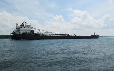 John B. Aird down-bound to Quebec City.