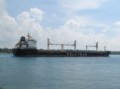 Stern view of saltie Wicko.