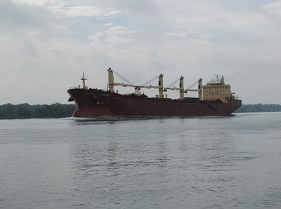 Federal Danube was expected at Burns Harbor.