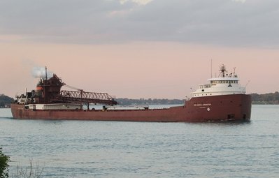 The Honorable James L. Oberstar at twilight, en route to the AK Rouge plant.