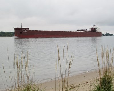 2016-10-01d Mesabi_Miner.jpg (89.07 KiB) Viewed 1916 times Following close behind, Mesabi Miner glides up river, also headed to Duluth.