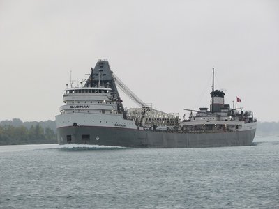Saginaw, another classic ship, was up-bound to Thunder Bay.