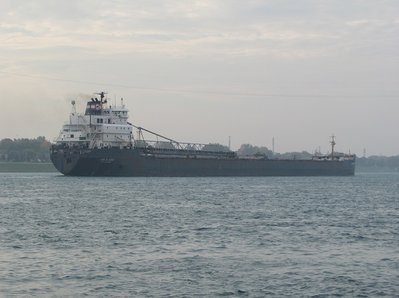 At the same time, John B. Aird passed her, down-bound to Clarkston with a cargo of slag.