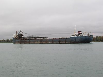 Profile and stern of Algorail.