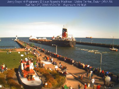 Gordon C. Leitch leaving duluth.