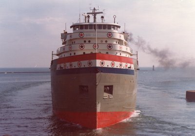 Munson departing Gary, Indiana.