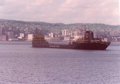 Tom M. Girdler departing Duluth.