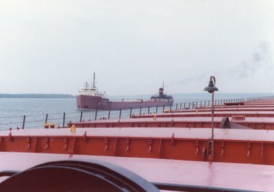 E.G. Grace downbound in the St. Mary's.
