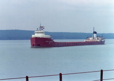 Cason J. Callaway downbound St. Mary's River near Lime Island.