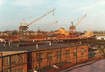 American Shipbuilding, Lorain. Didn't write down what 1000 footer that was being built.