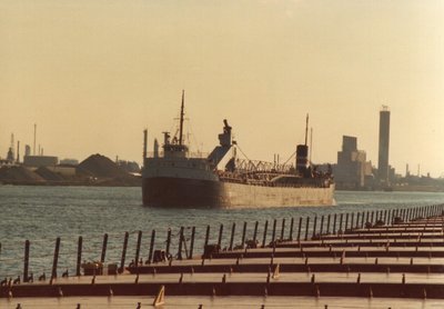 Nicolet upbound in the St. Clair River.