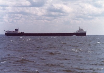 Str. John Dykstra westbound on Lake Erie.