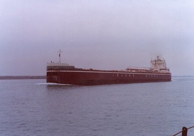 Joseph L. Block upbound the Detroit River near Wyandotte.