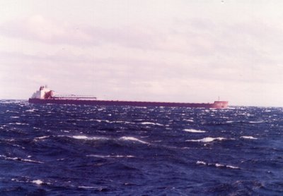 James R. Barker downbound Lake Superior near Crisp Pt.