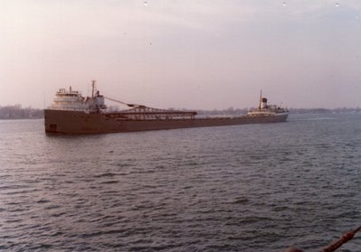 John G. Munson downbound Detroit River.