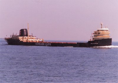She had followed us down the St. Mary's and when we made our haul for the Straits and Lake Michigan she did the same. By the time we got to the Straits she was no longer in sight.