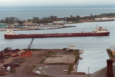 Rimouski outbound Duluth with grain.