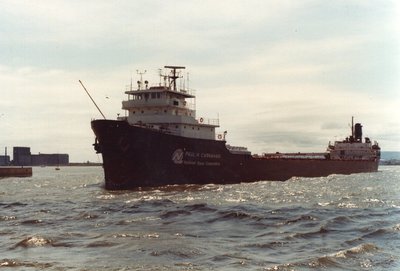 Paul H. Carnahan outbound from D.M. &amp; I.R. ore dock.