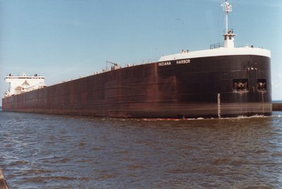 Inbound for the coal dock.