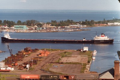 Northern Venture outbound with grain.