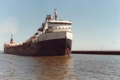 Inbound for D.M. &amp; I.R. ore dock.