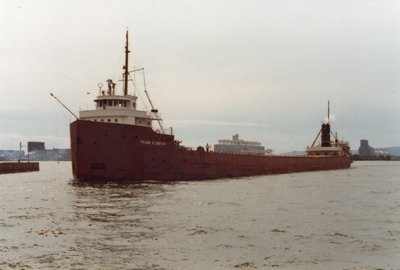 Outbound Duluth with grain.