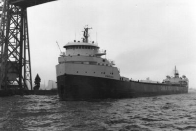 Rimouski outbound Duluth from Globe Elevator, Superior.