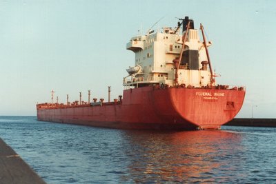 Outbound Duluth with grain.
