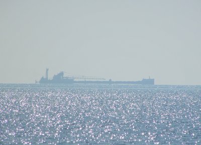 Sorta looks like a ghost ship.