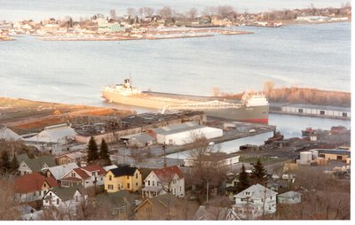 John G. Munson unloading at Cutler-Magner, Duluth.