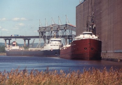 Harvest States elevator, Superior. 8/4/91.