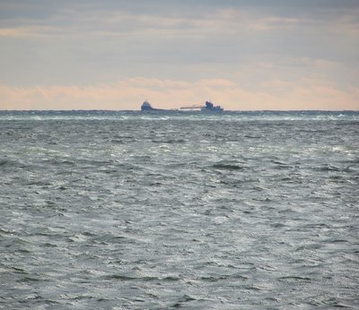 Kaye E. Barker up-bound to Marquette for another load of taconite.
