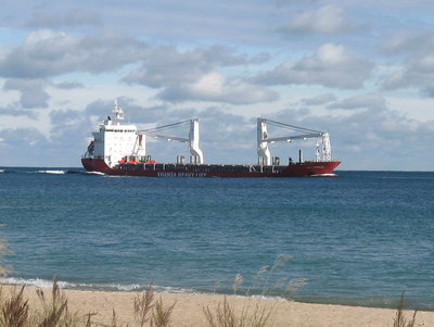 Coming off Lake Huron