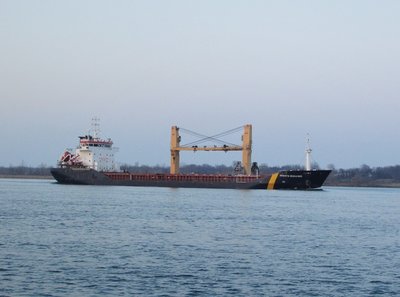 This was my first time to see the saltie, Argentia Desgagnes. It appears her destination is the Netherlands.