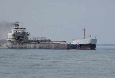 Captain Henry Jackman moving through the gathering darkness to Hamilton.