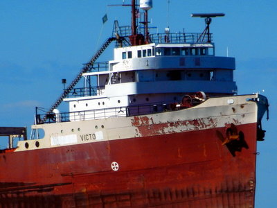 Closeup of bow