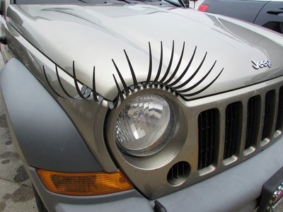 What to my wondering eyes, indeed!  I could almost hear the car laughing, "Made you look!"