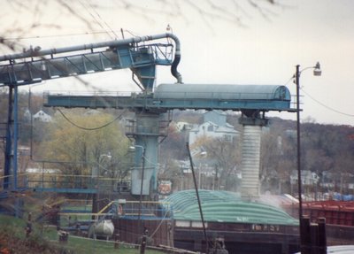 Loading corn in Red Wing, MN