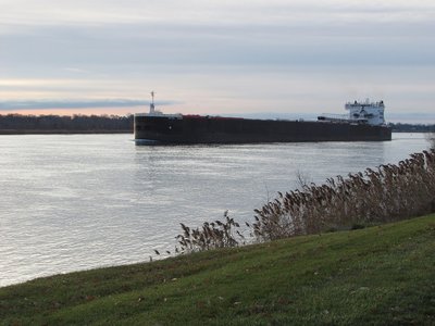 Indiana Harbor (Two Harbors) up-bound above the River Crab.
