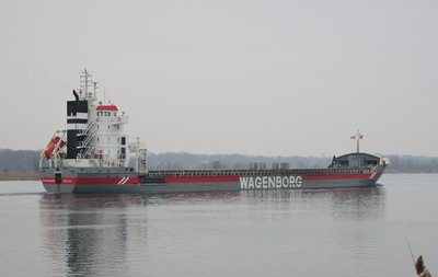 Fleet mate Victoriaborg will also stopover at Montreal before resuming her journey.