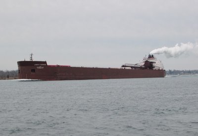 James R. Barker (1976) is expected back in Superior for another load of coal.