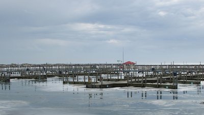 Lexington Marina waiting for the return of warmer weather.