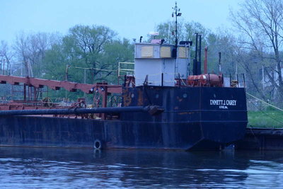 Emmett J. Carey just before scrapping.