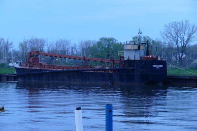 Emmett J. Carey just before scrapping.